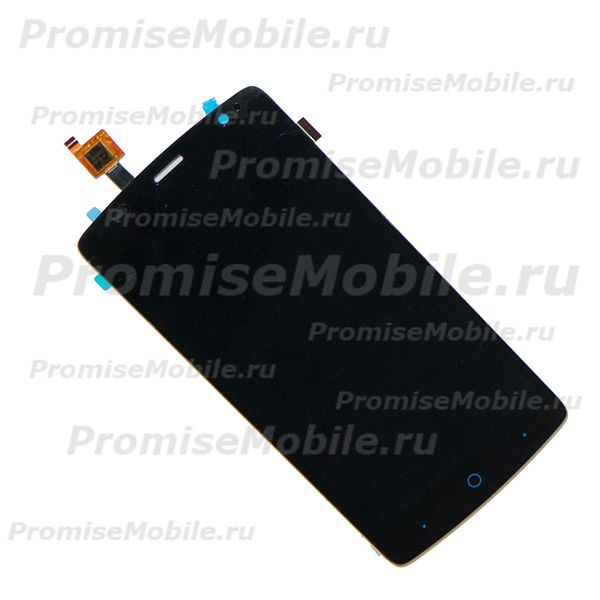 Дисплей для ZTE Blade L5 Plus в сборе с тачскрином <черный> ― 