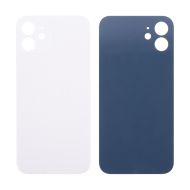 Задняя крышка для Apple iPhone 12 (широкий вырез под камеру) <белый> (оригинал)