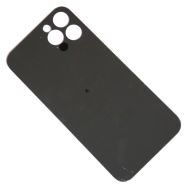 Задняя крышка для Apple iPhone 12 Pro (широкий вырез под камеру) <серый>