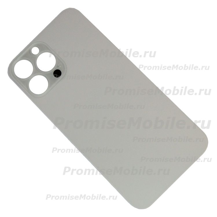 Задняя крышка для Apple iPhone 13 Pro Max (широкий вырез под камеру) <белый> ― 