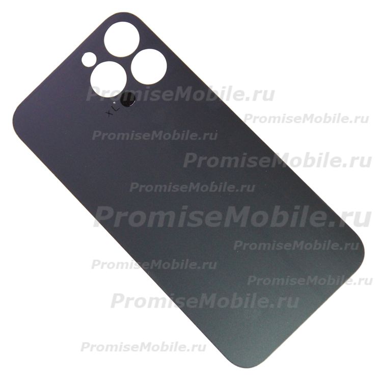 Задняя крышка для Apple iPhone 13 Pro Max (широкий вырез под камеру) <голубой> ― 