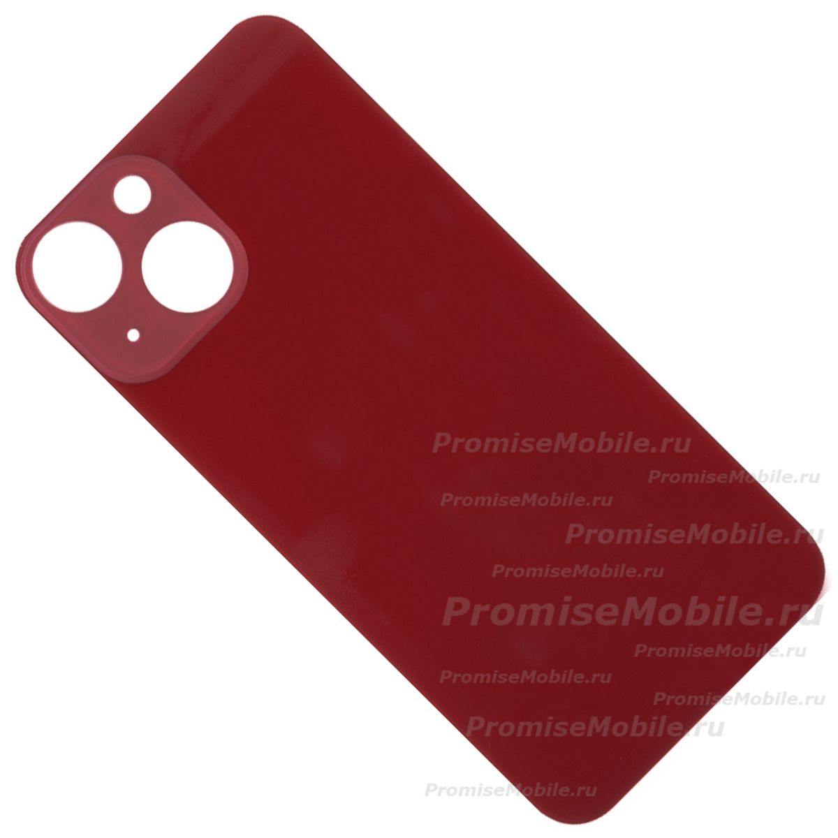 Задняя крышка для Apple iPhone 13 mini (широкий вырез под камеру) <красный> ― 
