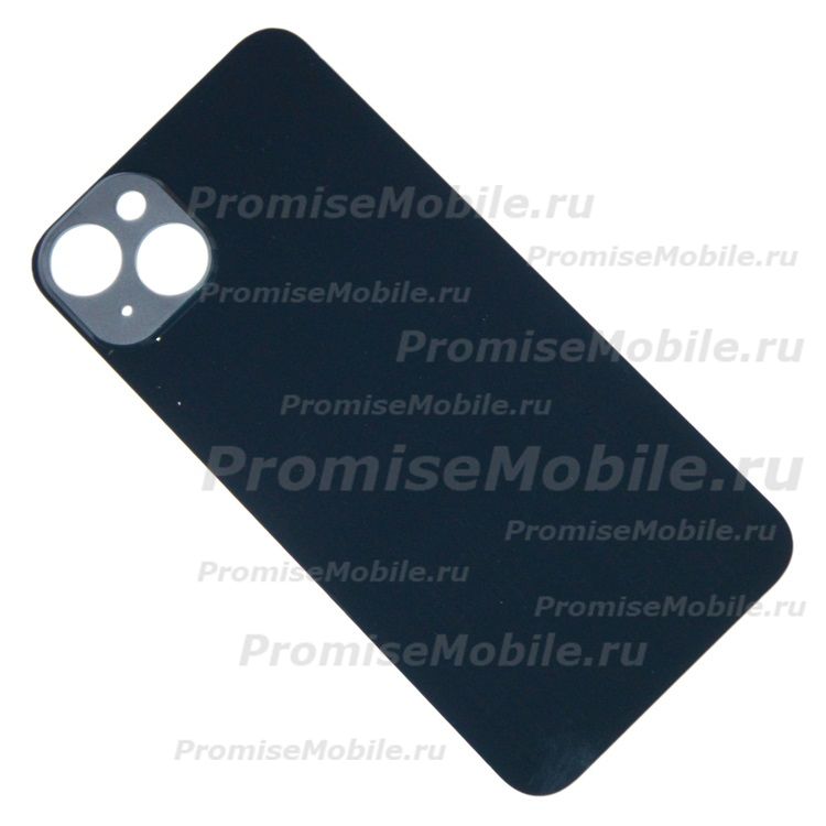 Задняя крышка для Apple iPhone 14 Plus (широкий вырез под камеру) <черный> ― 