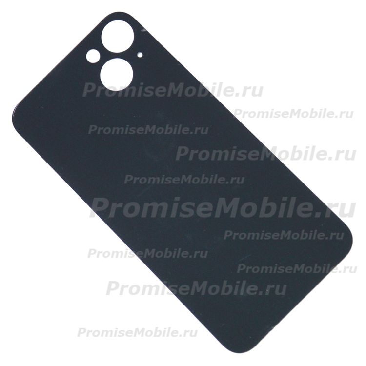 Задняя крышка для Apple iPhone 14 Plus (широкий вырез под камеру) <черный> ― 