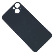 Задняя крышка для Apple iPhone 14 Plus (широкий вырез под камеру) <черный>