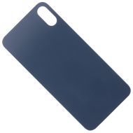 Задняя крышка для Apple iPhone Xs (широкий вырез под камеру) <белый> (оригинал)