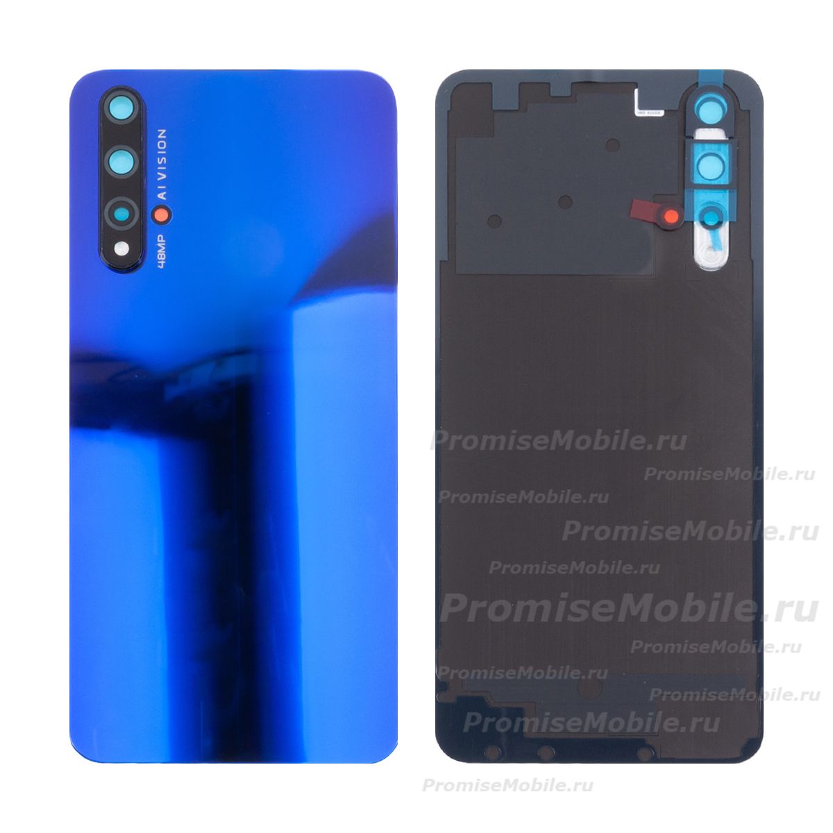 Задняя крышка для Honor 20 (YAL-L21) <синий> (оригинал SP) ― 
