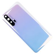 Задняя крышка для Honor 20 Pro (YAL-L41) со стеклом камеры <белый> (оригинал)