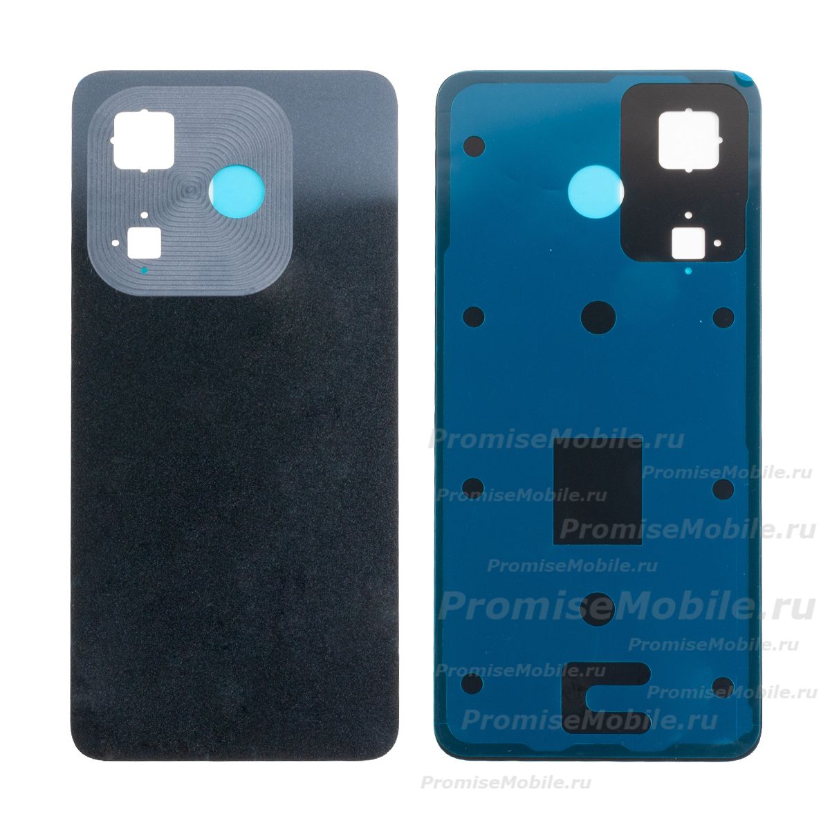 Задняя крышка для Itel P55 (A666LN) <черный> (оригинал) ― 