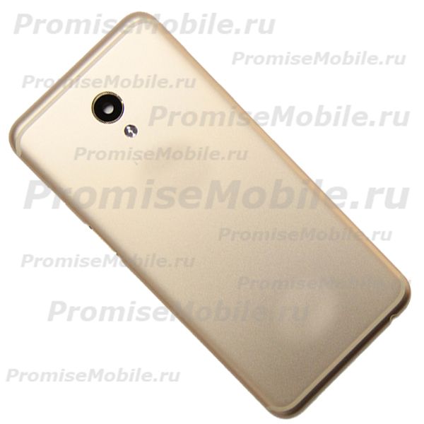 Задняя крышка для Meizu M6s (M712h) (лого mblu) <золото> ― 