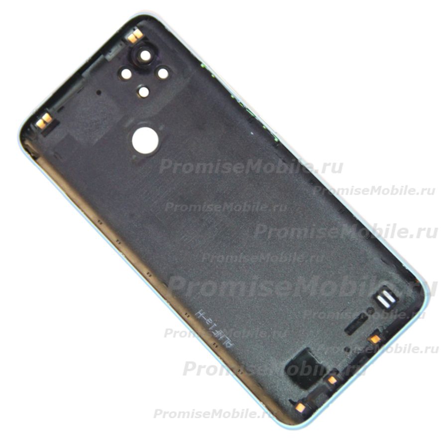 Задняя крышка для Realme C21 <голубой> ― 