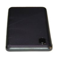 Задняя крышка для Samsung SM-A013F (Galaxy A01 Core) со стеклом камеры <черный>