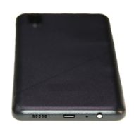 Задняя крышка для Samsung SM-A013F (Galaxy A01 Core) со стеклом камеры <черный>