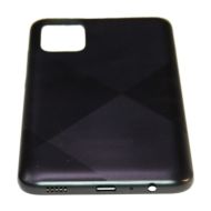 Задняя крышка для Samsung SM-A025F (Galaxy A02s) <черный>