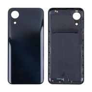 Задняя крышка для Samsung SM-A032F (Galaxy A03 Core) глянцевая <черный>