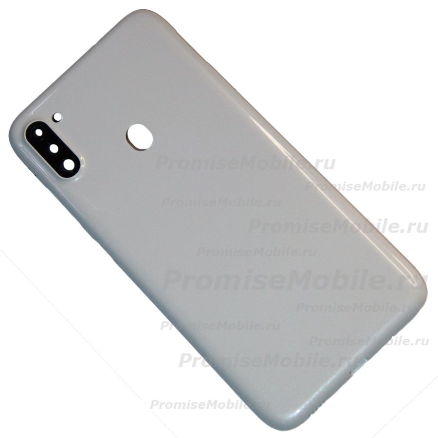 Задняя крышка для Samsung SM-A115F (Galaxy A11) со стеклом камеры <белый> ― 