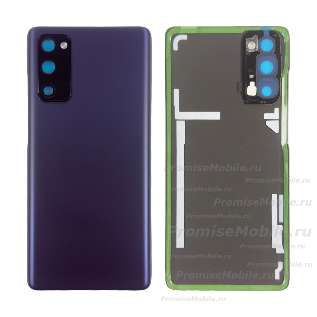 Задняя крышка для Samsung SM-G780F (Galaxy S20 FE) <темно-синий> (оригинал SP) ― 