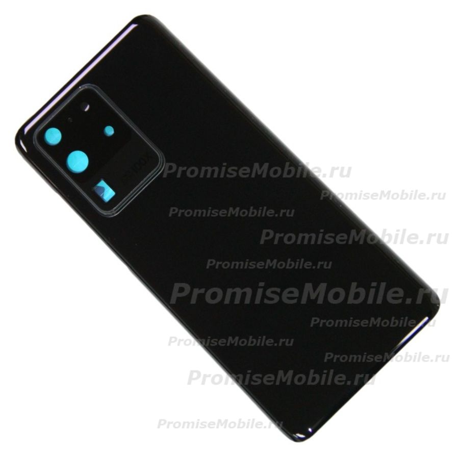 Задняя крышка для Samsung SM-G988B (Galaxy S20 Ultra) <черный> (оригинал) ― 