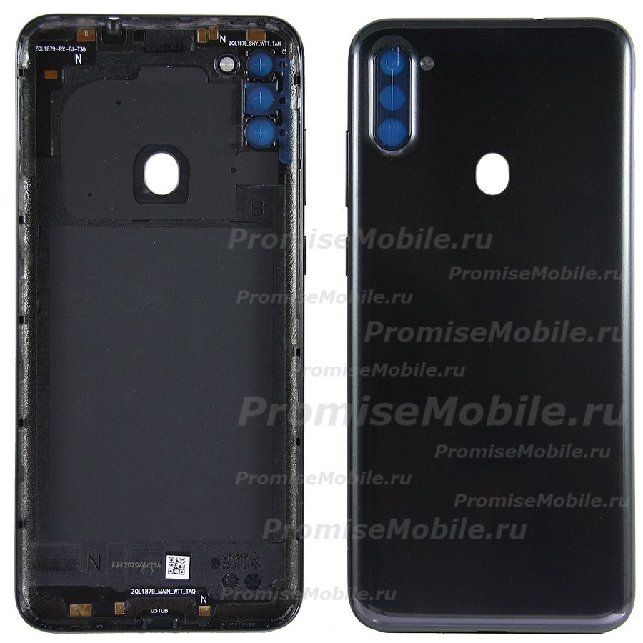Задняя крышка для Samsung SM-M115F (Galaxy M11) <черный> ― 