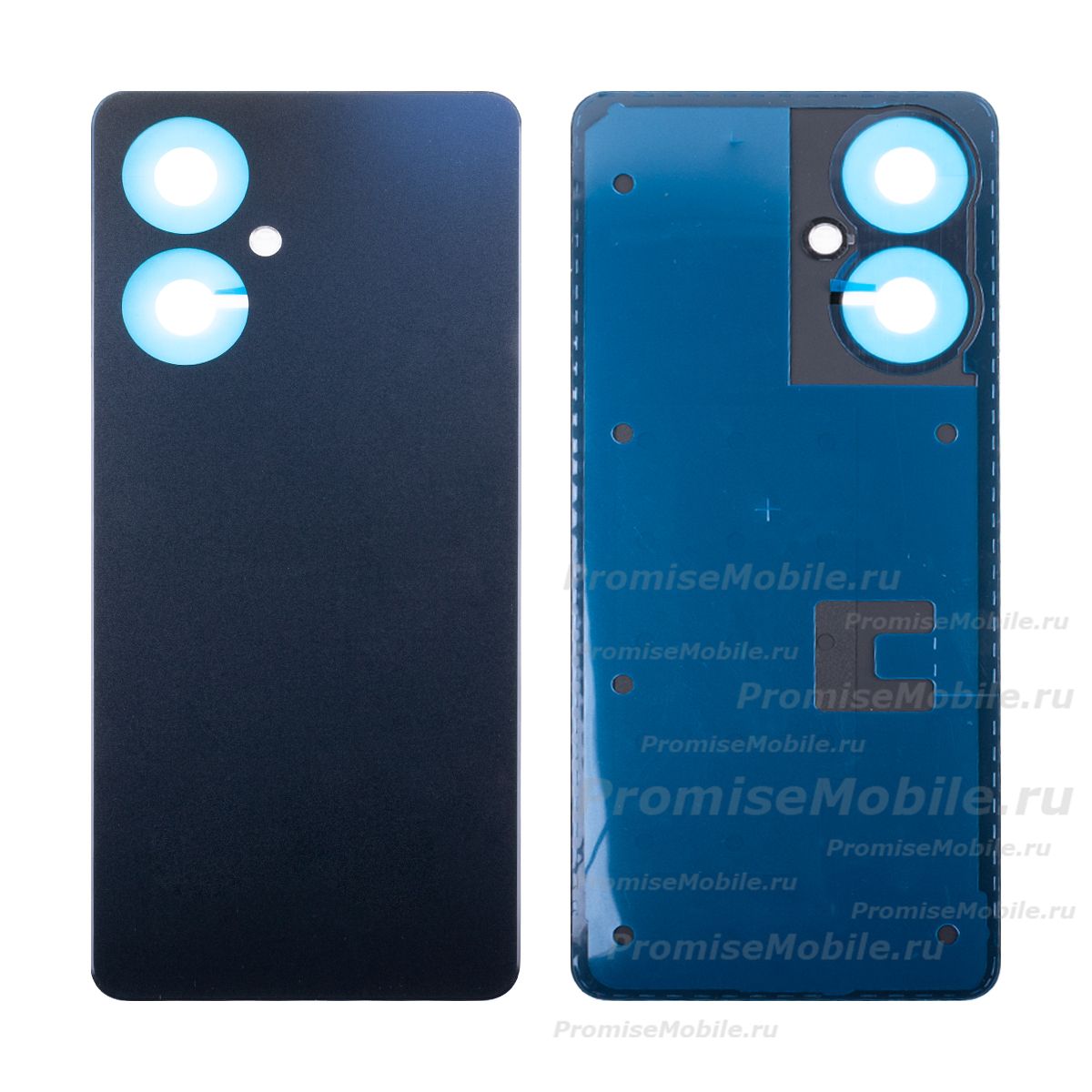 Задняя крышка для Tecno Camon 19 (CI6n) <черный> (оригинал) ― 