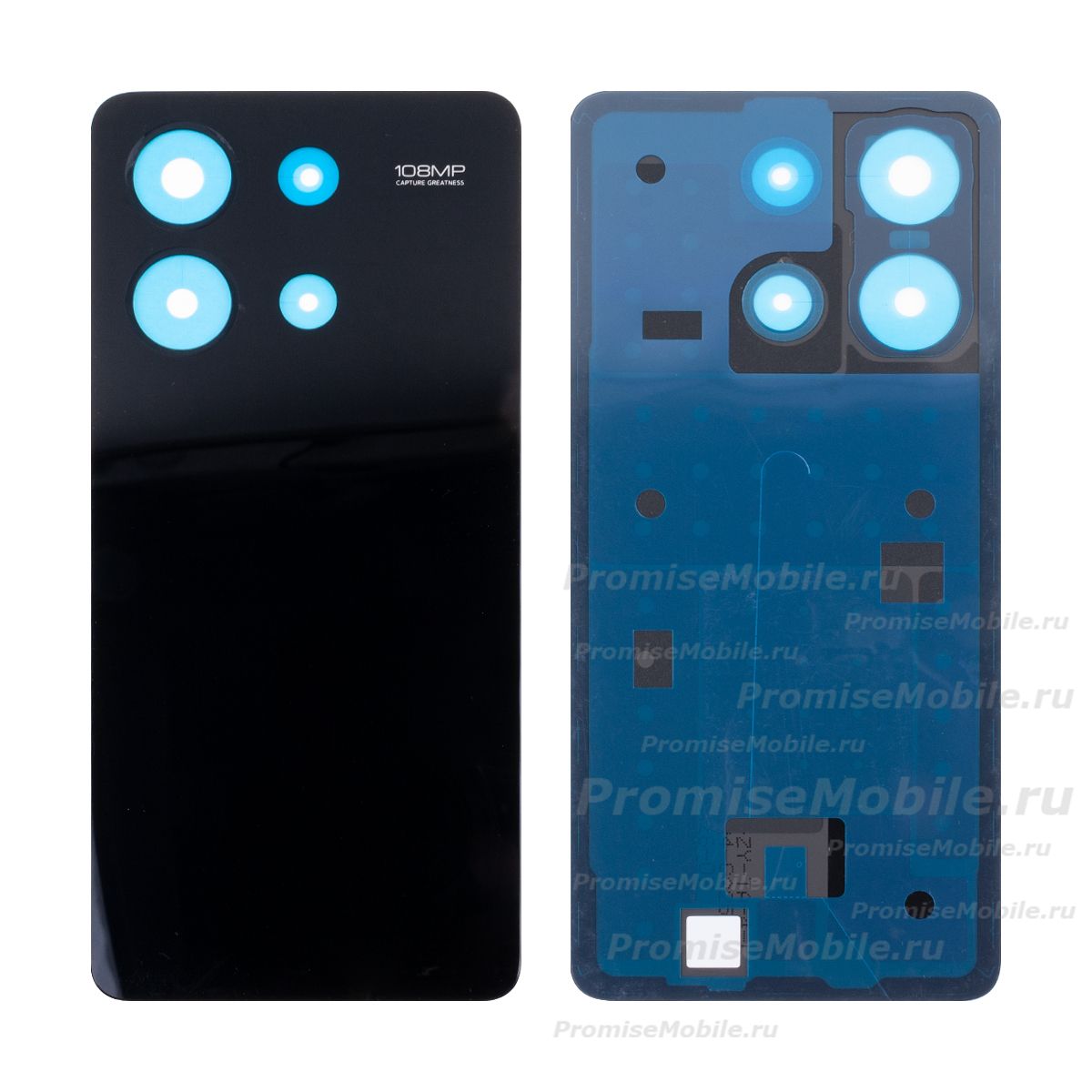 Задняя крышка для Xiaomi 23124RA7EO <черный> ― 