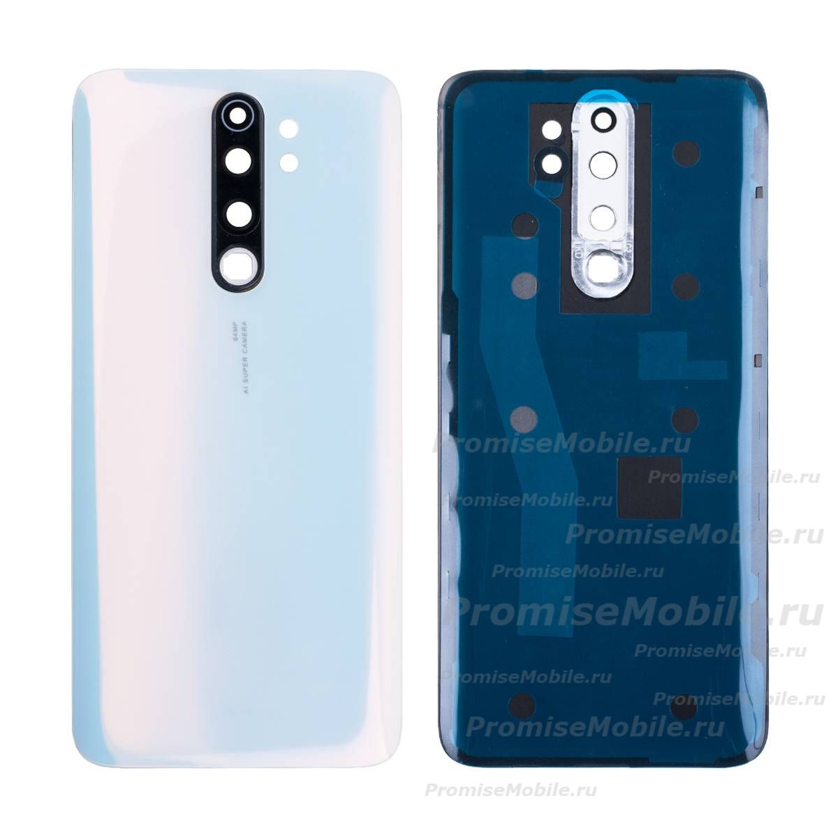 Задняя крышка для Xiaomi M1906G7I <белый перламутр> (оригинал) ― 