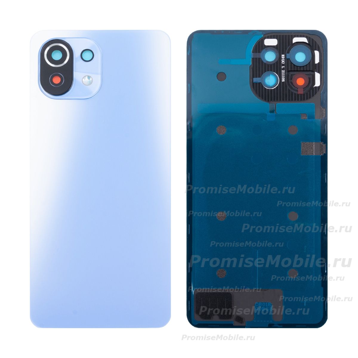 Задняя крышка для Xiaomi 11 Lite 5G NE <голубой> (оригинал) ― 