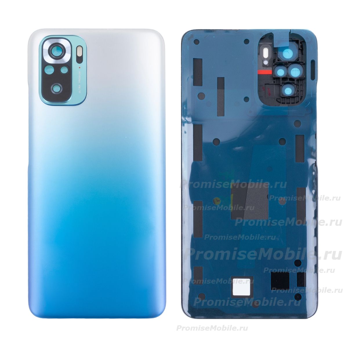 Задняя крышка для Xiaomi M2101K7AG <голубой> (оригинал) ― 