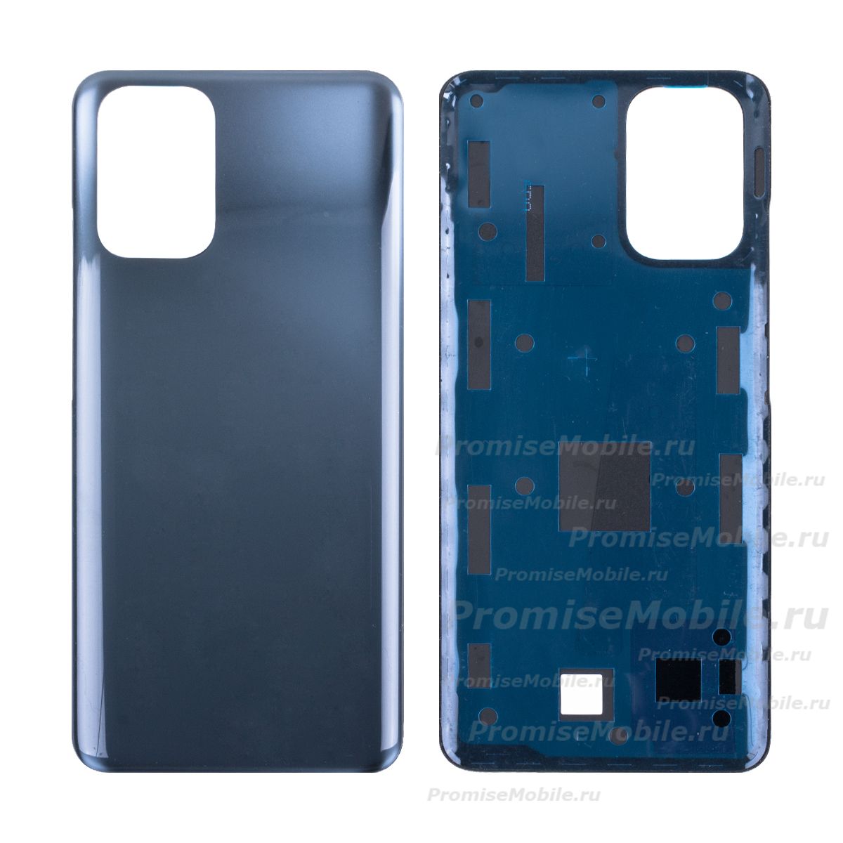 Задняя крышка для Xiaomi M2101K7AG <черный> (премиум) ― 