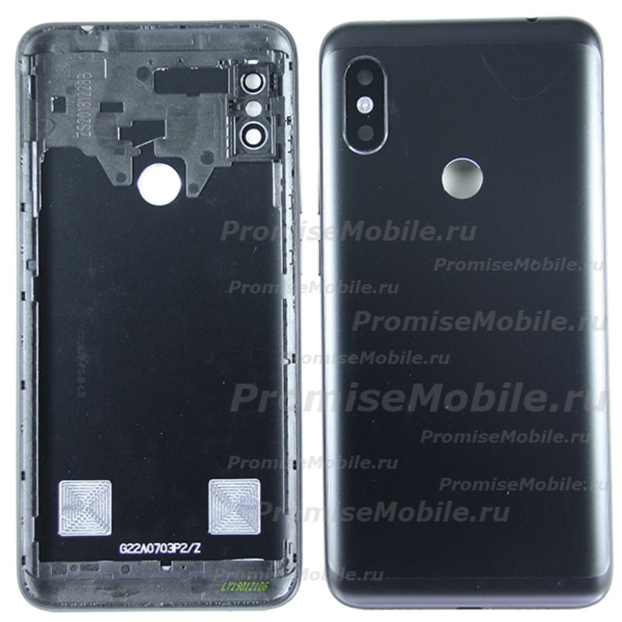 Задняя крышка для Xiaomi M1806E7TG <черный> ― 