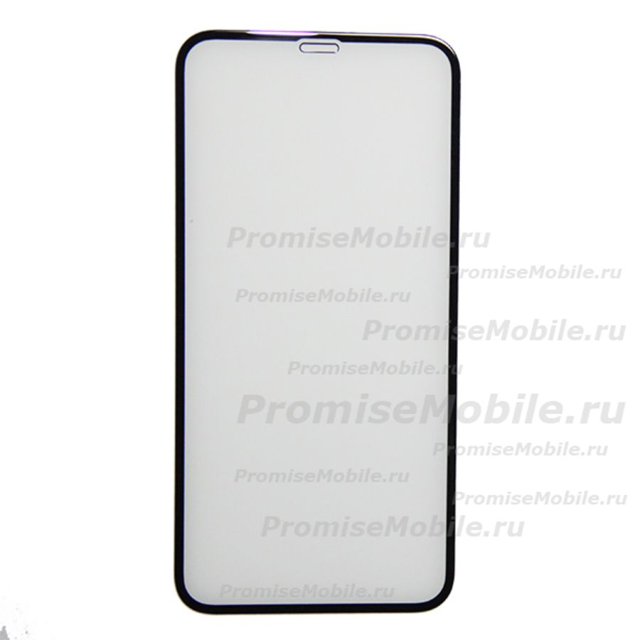 Защитное стекло для Apple iPhone 11 (закаленное, полное покрытие 3D) <черный> ― 