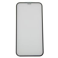Защитное стекло для Apple iPhone 12 (полное покрытие 2.5D) <черный>