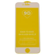 Защитное стекло для Apple iPhone 6 (2D/не полное покрытие) <белый>