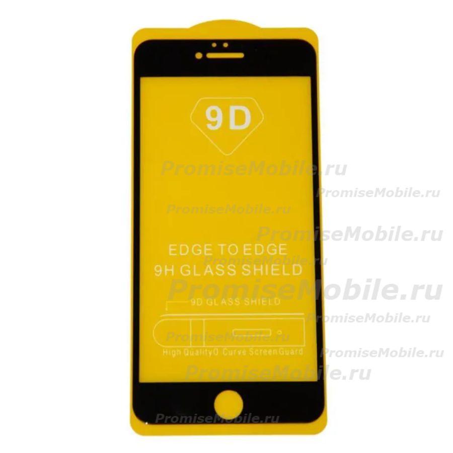 Защитное стекло для Apple iPhone 6 Plus (2D/не полное покрытие) <черный> ― 