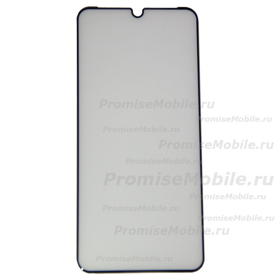 Защитное стекло для Honor 10 Lite (HRY-LX1) (2.5D/матовое, полная наклейка) <черный> ― 