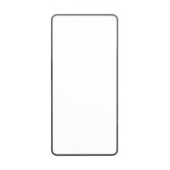 Защитное стекло для Motorola Moto G54 (XT2343-2) (2.5D/полная наклейка) <черный>