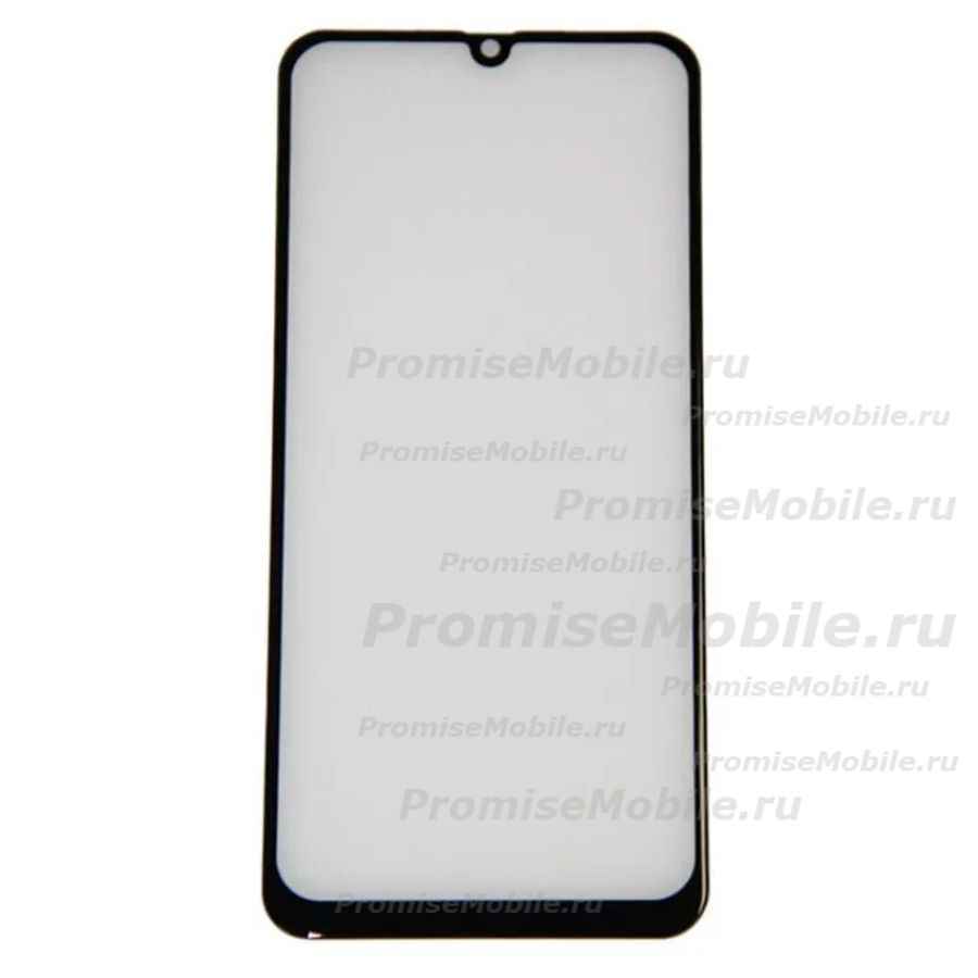 Защитное стекло для Samsung SM-A315F (Galaxy A31) (2,5D/закаленное, полная наклейка) <черный> в блистере ― 