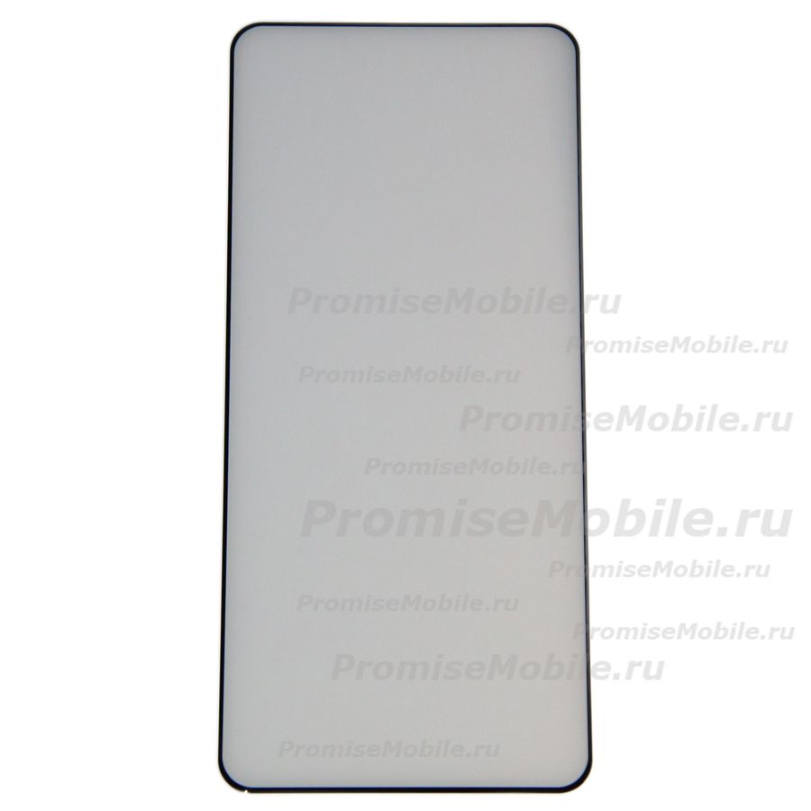 Защитное стекло для Samsung SM-G996B (Galaxy S21 Plus) (2.5D/закаленное, полная наклейка) <черный> в блистере ― 