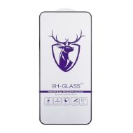 Защитное стекло для Xiaomi 23090RA98C (2.5D/закаленное, полная наклейка) <черный> в блистере
