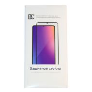 Защитное стекло для Xiaomi Redmi Note 7 Pro (2.5D/закаленное, полная наклейка) <черный> в блистере