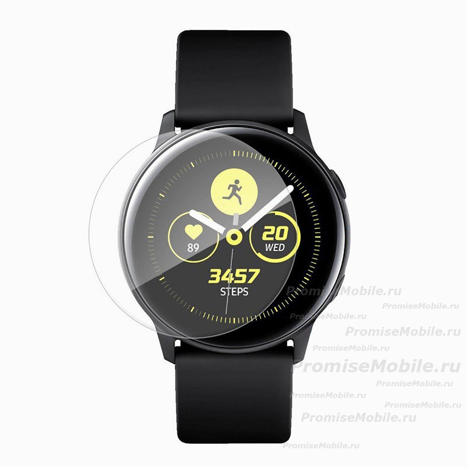Защитное стекло для Samsung SM-R820 (Galaxy Watch Active 2 44 mm) ― 