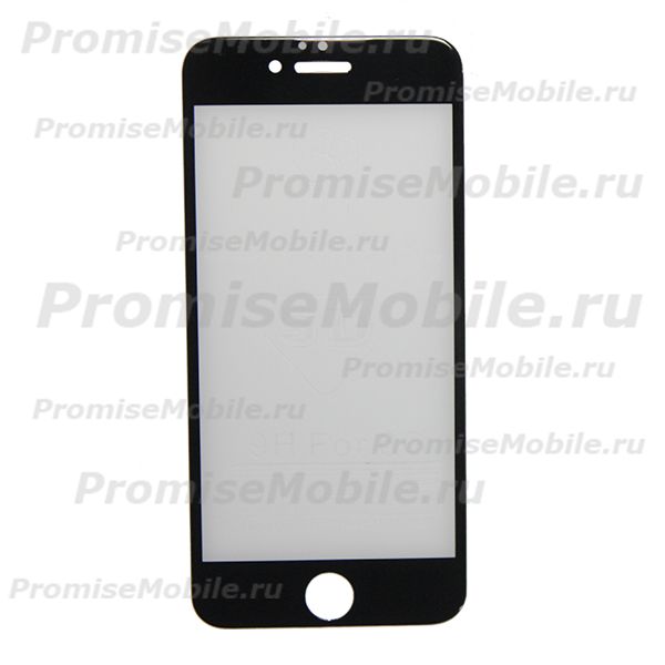 Защитное стекло для Apple iPhone 6 (полное покрытие 2.5D) <черный> ― 