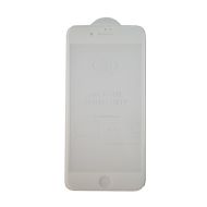 Защитное стекло для Apple iPhone 8 Plus (супер закаленное, полное покрытие 3D 0.3 мм) <белый>