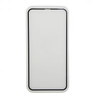 Защитное стекло для Apple iPhone 11 Pro (2.5D пластик/полная наклейка) <черный>