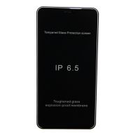 Защитное стекло для Apple iPhone 11 Pro Max (закаленное, полное покрытие, антишпион) <черный>