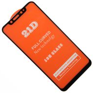 Защитное стекло для Xiaomi Mi 8 Pro (Explorer Edition) (2,5D/полная наклейка) <черный>