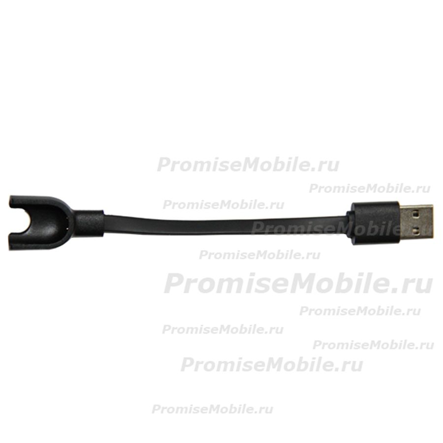 Кабель USB для зарядки фитнес браслета Xiaomi Mi Band 2 (XMCDQ01HM) <черный> ― 