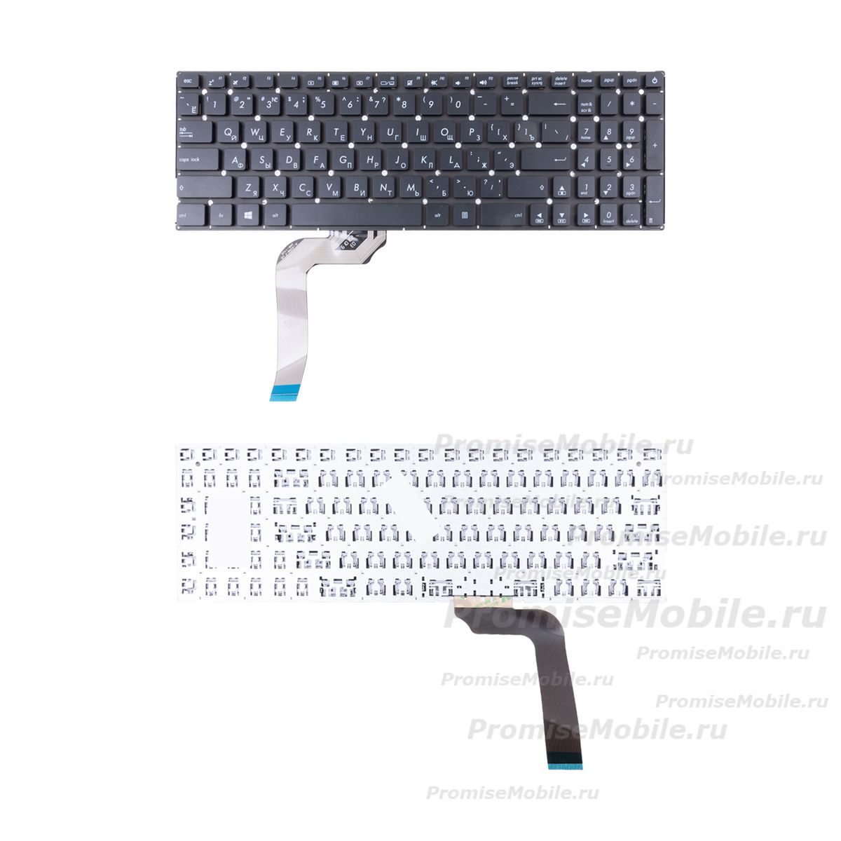 Клавиатура для ноутбука Asus X542U <черный> ― 