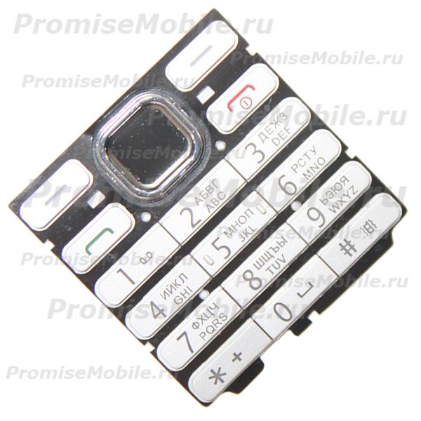 Клавиатура для Vertex D508 <серебристый> (оригинал) ― 