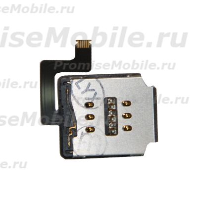 Разъем sim-карты для Apple iPad Air в сборе со шлейфом ― 